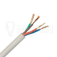 Провод ПВС, ГОСТ, белый, 4x1.5мм²
