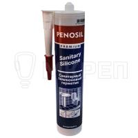 Герметик Penosil S, силиконовый, санитарный белый