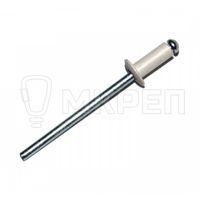 Заклепка, 4.0х10мм, RAL 1014 слоновая кость