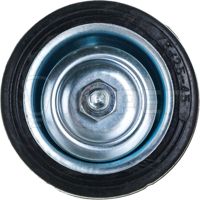 Колесо на ось, черная резина, С46