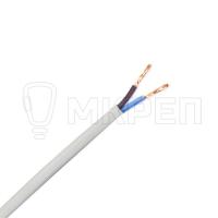 Провод ШВВП, ГОСТ, белый, 2х0.5мм²