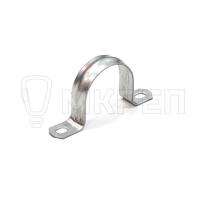 Скоба металлическая, двойная, 19-20мм