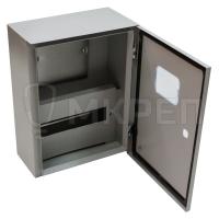 Щит металлический герметичный, 400x250x155мм, ЩРУн 9