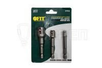 Переходник для головок, 1/4, 3/8, 1/2''