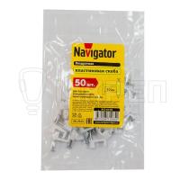 Скобы для кабеля, прямоугольные, 8мм