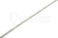 Трос Zn PVC, 4/5мм