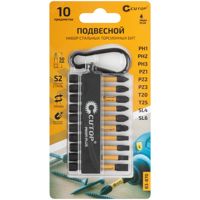 Набор, торсионных бит, 50мм, "Подвесной", Cutop profi plus, 10 предметов
