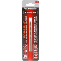 Сверло, по металлу, 5 мм, HSS // Matrix