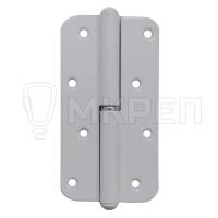 Петля накладная ПН-130, левая, белая