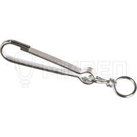 Карабин 125 c вертлюгом nwind, 60мм