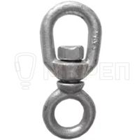Вертлюг, 1 кольцо, 6мм (1/4)