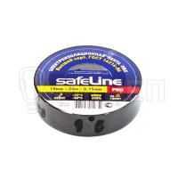 Изолента Safeline, черная, 19ммх20м