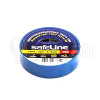 Изолента Safeline, синяя, 19ммх20м