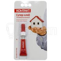 Супер-клей КОНТАКТ универсальный, 3гр