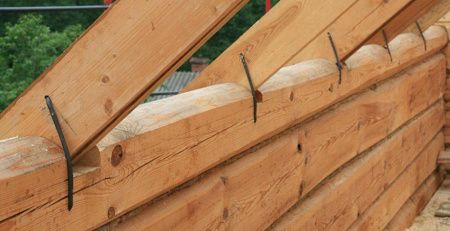 Скоба строительная, d=8мм, 70х250мм