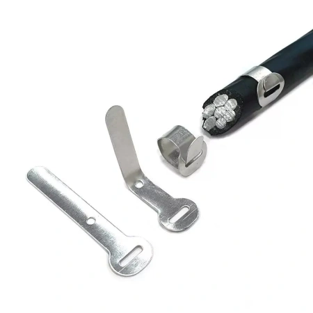 Хомут, алюминиевый, HAL 50/11, (100шт)