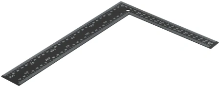 Угольник столярный металлический, 200х300мм
