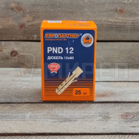 Дюбель распорный, 12х60мм, 25шт, нейлоновый, Европартнер PND12