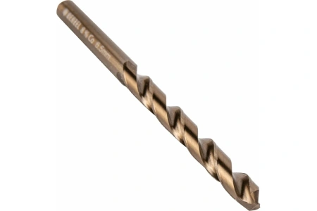 Сверло, по металлу, 6,5 мм, HSS Co-8%// Denzel