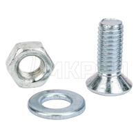 Винт потайной шлиц-крест DIN965, 5х16мм, А2