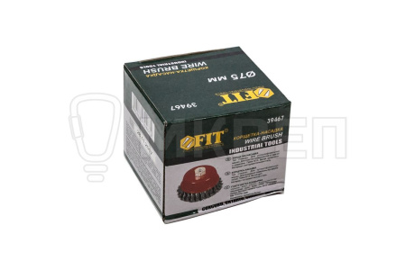 Кордщетка чашеобразная, витая, М14, 75мм