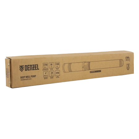 Скважинный насос DWC-4-80, центробежный, Denzel