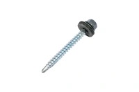 Саморез кровельный Zn, 4,8х51, RAL-7024 графитово-серый, 50шт (Гриппер)