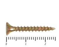 Саморез желтый PZ, 4х25 30шт., (Гриппер)