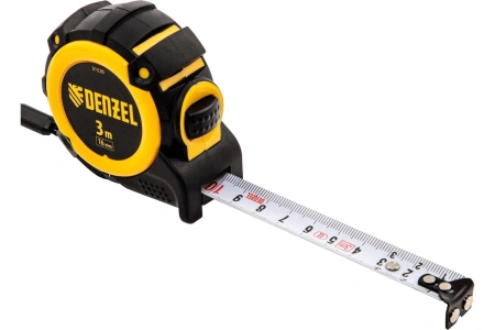 Рулетка, 3м х 16мм,  Denzel
