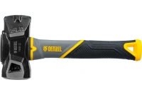 Кувалда, с клиновидным бойком, 1,35 кг, фибергласовая рукоятка c TPR // Denzel