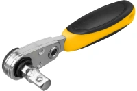 Ключ-трещотка, для бит, 1/4", 52 зуба, CrMo Denzel