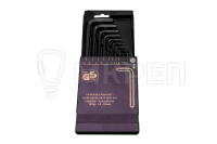 Шестигранные ключи, 1.5-10мм, 9шт