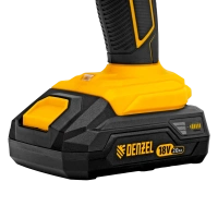 Дрель-шуруповерт аккумуляторный, ударный, CIDB-18-02, 18 В, Denzel