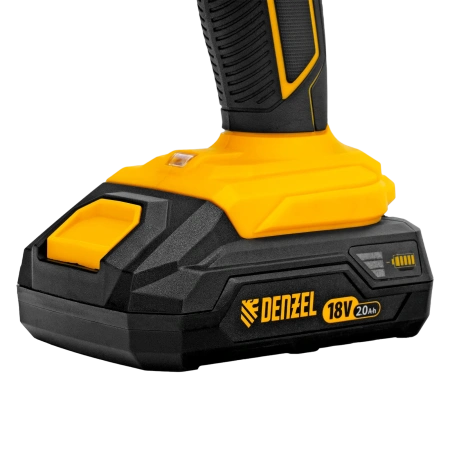 Дрель-шуруповерт аккумуляторный, ударный, CIDB-18-02, 18 В, Denzel