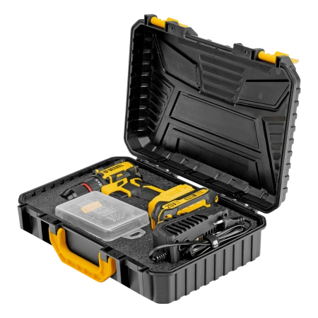 Дрель-шуруповерт, аккумуляторная, бесщет., Denzel