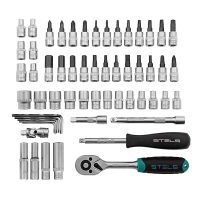 Набор инструментов Stels, CrV, 58 предметов