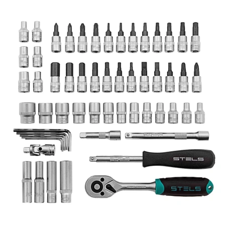 Набор инструментов Stels, CrV, 58 предметов