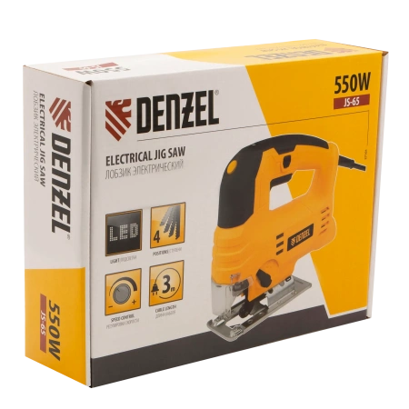 Лобзик электрический JS-65, 550 Вт, Denzel