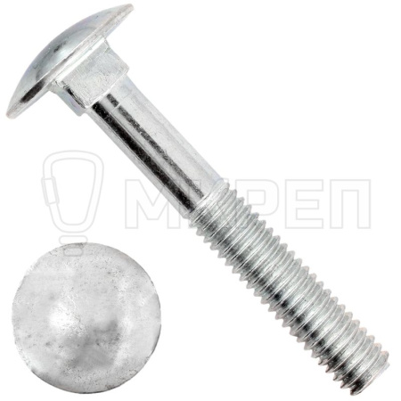 Болт мебельный, 8х60мм