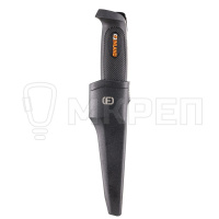 Нож с двухкомпонентной рукояткой, с нержавеющим лезвием