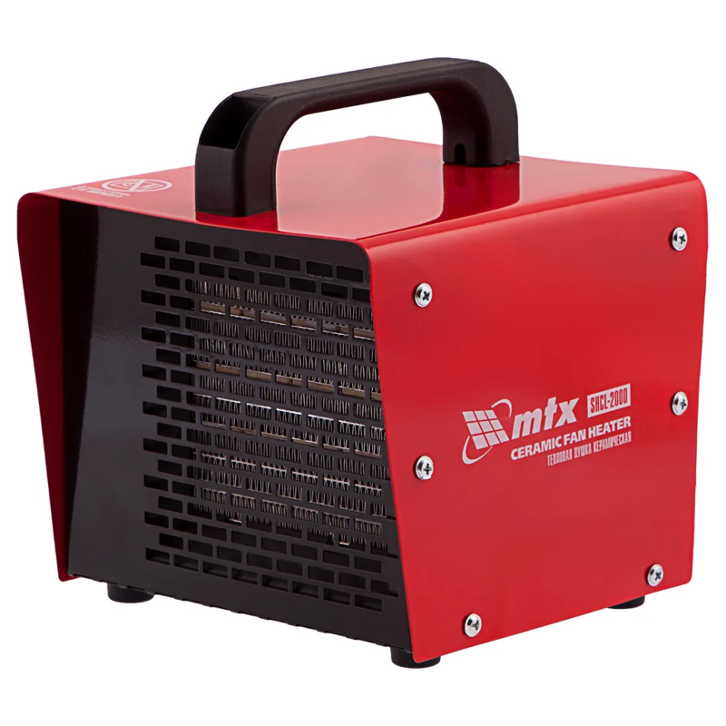 Тепловая пушка керамическая SHCL-2000, квадратная, MTX