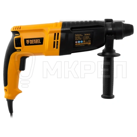 Перфоратор RHH-800-26, SDS-plus, 800 Вт, Denzel