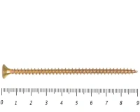 Саморез желтый PZ, 6х90 50шт., (Гриппер)