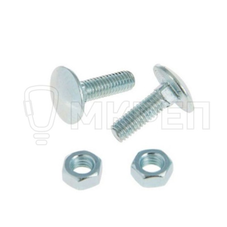 Болт мебельный, 10х120мм