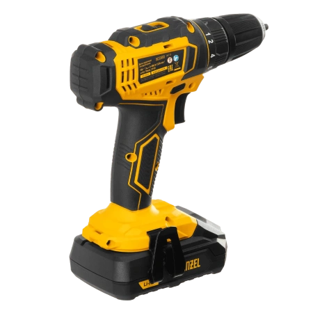 Дрель-шуруповерт аккумуляторный, CDL-18-02BM, 18 В, Denzel